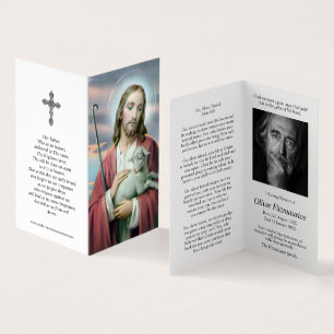 Katholische Gebetskarte   Lamm Gottes