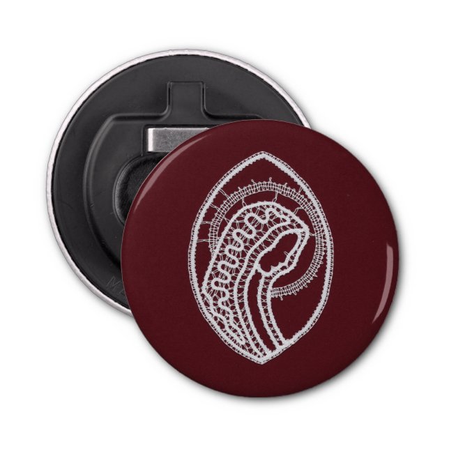 Katholische gesegnete Jungfrau Mary, Spitze Flaschenöffner (Vorderseite)