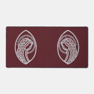 Katholische gesegnete Jungfrau Mary, Spitze Schreibtischunterlage