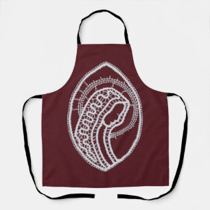 Katholische gesegnete Jungfrau Mary, Spitze Schürze