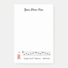 Katholische Gregorianische Chant Klassische Musik Post-it Klebezettel