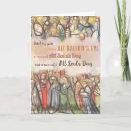 katholische Halloween-Karte Karte