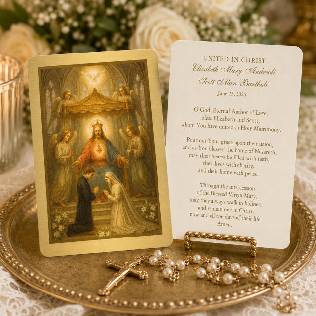 Katholische Hochzeitskarte Jesus (Von Creator hochgeladen)