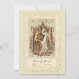 Katholische Hochzeitskirche/Empfang Einladung