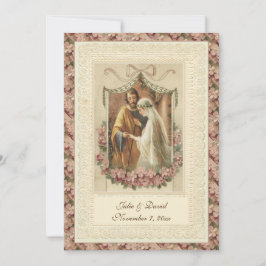 Katholische Hochzeitskirche/Empfang Einladung