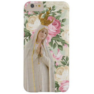 Katholische Jungfrau Mary Religima Fatima Floral Barely There iPhone 6 Plus Hülle