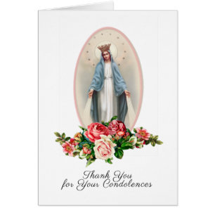 Katholische Jungfrau Mary Religious Beerdigung Dan