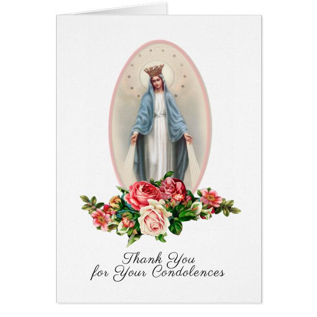 Katholische Jungfrau Mary Religious Beerdigung Dan (Vorne)
