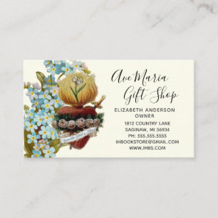 Katholische Jungfrau Mary Religious Christlich Bus Visitenkarte