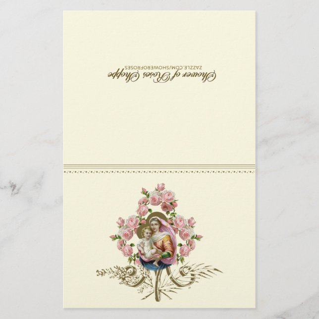 Katholische Jungfrau Mary Spirituelles Kommunen Ge (Vorderseite)