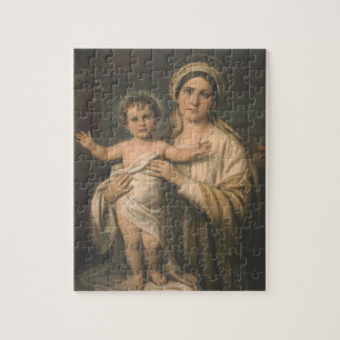 Katholische Jungfrau Mutter Maria Jesus Religiös Puzzle
