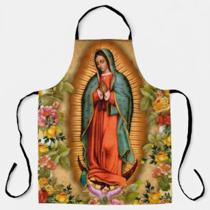 Katholische Jungfrau von Guadalupe Jungfrau Mary F Schürze