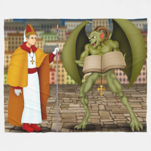 KATHOLISCHE KIRCHE, DIE ALS EVIL PERZIERT WIRD FLEECEDECKE