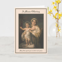 Katholische Maria Jesus Beileid Angebot