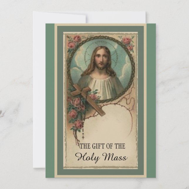 Katholische Messe für Heiliges Herz (Vorderseite)