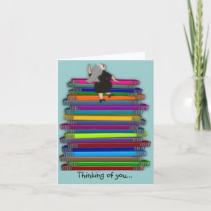 Katholische Nonnen-Mitteilungskarten ", die denken Karte