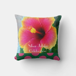 Katholische Nonnen Silver Jubilee Pillow Hibiskus Kissen