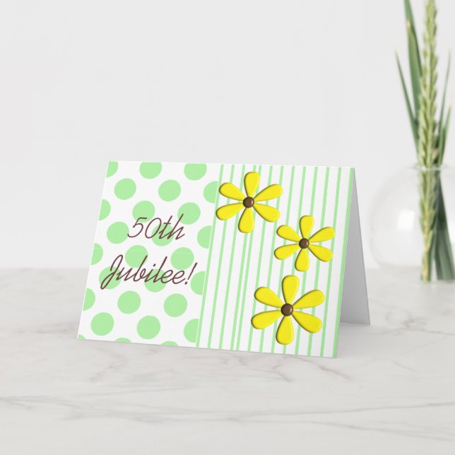 Katholische Nun Golden 50. Jubilee Karten & Gesche (Vorderseite)