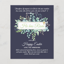 Katholische OSTTER-Karten Zitat der religiösen Ver