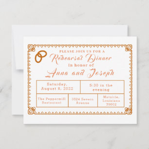 Katholische Probe Crucifix & Wedding Rings Abendes