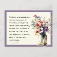 Katholische Religiöse St. Padre Pio Zitat Blumenko