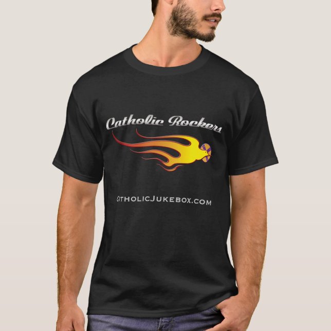 Katholische Rocker T-Shirt (Vorderseite)