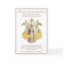 katholische Schlichtung zur Immakulation der relig