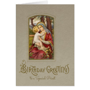 Katholische Selige Jungfrau Mary Religiöse Vintag