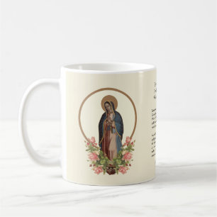 Katholische Spanische Guadalupe Religiöse Jungfrau Kaffeetasse