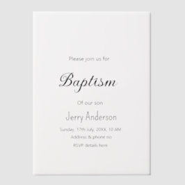 Katholische Taufkinder moderne einfache QR minimal