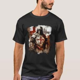 Katholische Templer Ritter Mittelalter T-Shirt