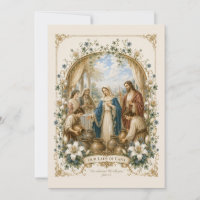 Katholische Verlobung von Maria und Josef Hochzeit