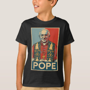 Katholische Wahl Papst Leo Xiv Christlicher Papst T-Shirt