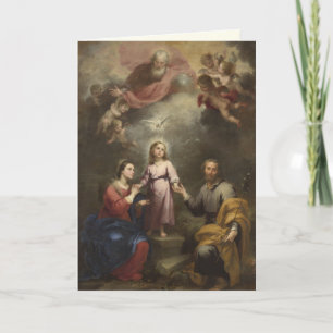 Katholische Weihnachten Heilige Familie Heilige Dr Karte