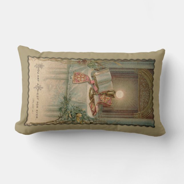 Katholischer AltarChalice Missal Lendenkissen (Vorderseite)