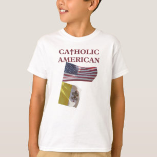Katholischer amerikanischer LEO 14 T-Shirt
