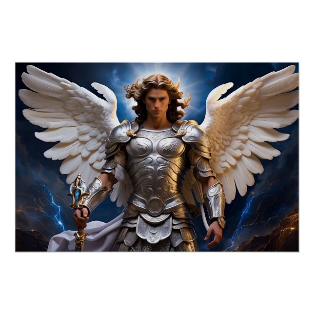 *~* Katholischer Archangel Michael Energy AP47 Poster (Vorderseite)