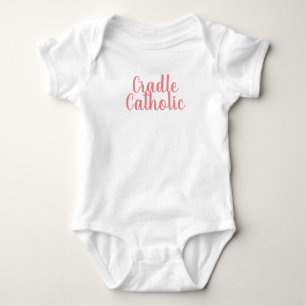Katholischer Babybodysuit Baby Strampler