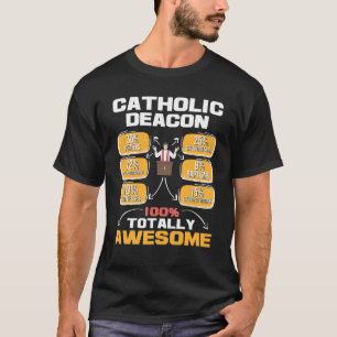 Katholischer Diakon  Christliche Kirche Christlich T-Shirt