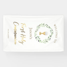 Katholischer erster Olivenhain der Heiligen Kommun Banner