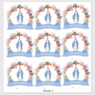 Katholischer gesegnetes Jungfrau-Mary-mit Aufkleber