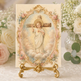 Katholischer Jesusknabe Religiöser Dank Dankeskarte