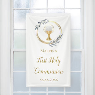 Katholischer Kommunionsbanner Banner