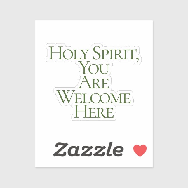 Katholischer Kostenvoranschlag Aufkleber (Blatt)