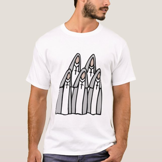 Katholischer Nonnen-T - Shirt (Vorderseite)
