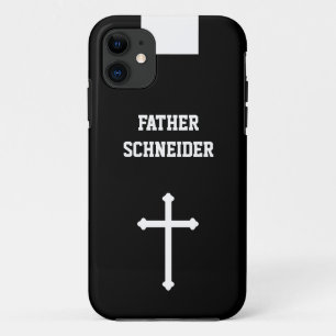 Katholischer Priester Black Clergy Collar Religiös Case-Mate iPhone Hülle