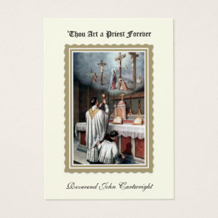 KATHOLISCHER PRIESTER JAHRESORDINIERUNG HOLY CARDS