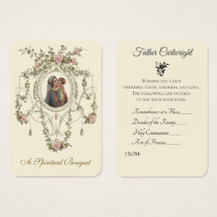 Katholischer Priester Spirituelle Bouquet Jungfrau