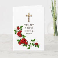 Katholischer Priester zum Jubiläum Ordinarius Cruc