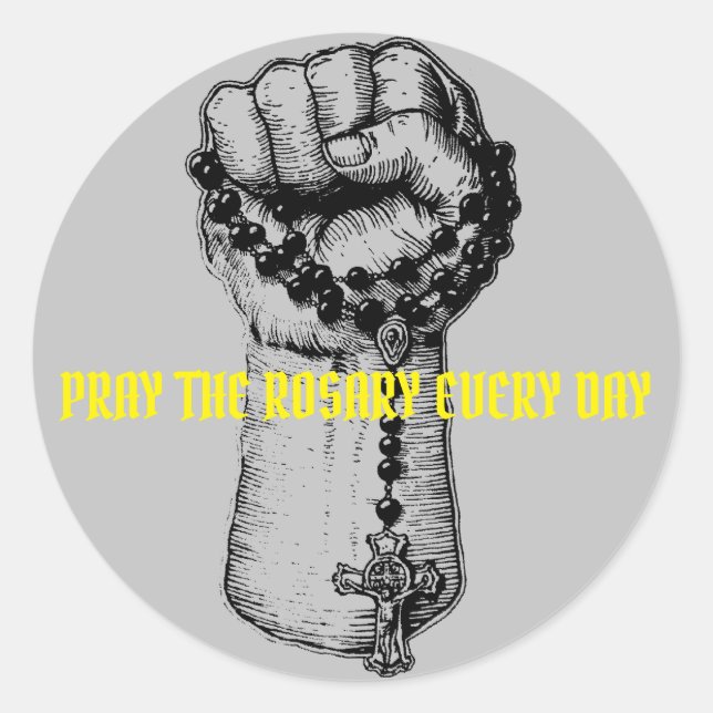 Katholischer Sticker (Vorderseite)